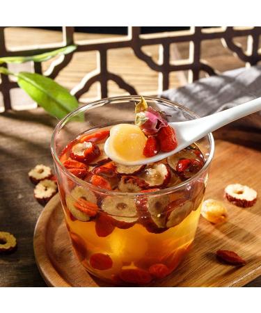 Longan Wolfberry Red Dates Rose Tea 200g (7.05oz) - 20 Sachets - Buy Online on GoSupps.com