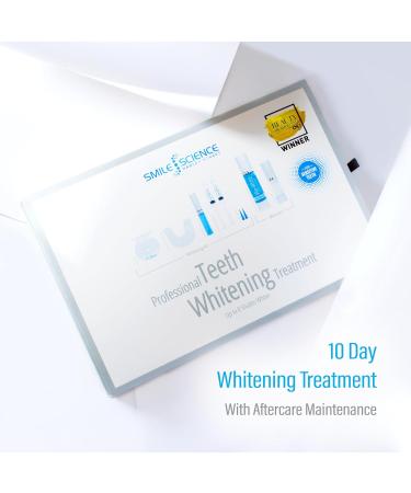 Smile Science Harley Street Professional Teeth Whitening Kit - Up to 8 Shades Whiter - Vegan, Rapid Results - Buy Online on GoSupps.com