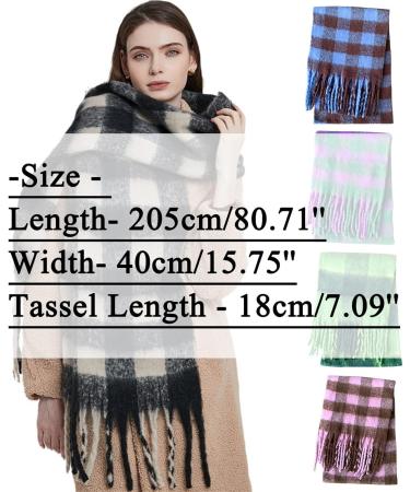 Shop XL Loop Scarves for Women & Men - Cozy Autumn Knitting & Cashmere Styles in Brown & Black - Buy Online on GoSupps.com