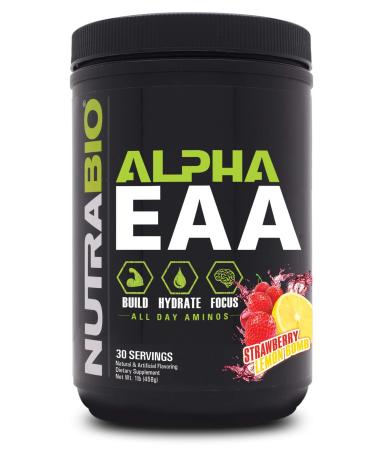 NutraBio Labs Alpha EAA Strawberry Lemon Bomb 1 lb (458 g)X002343QHL