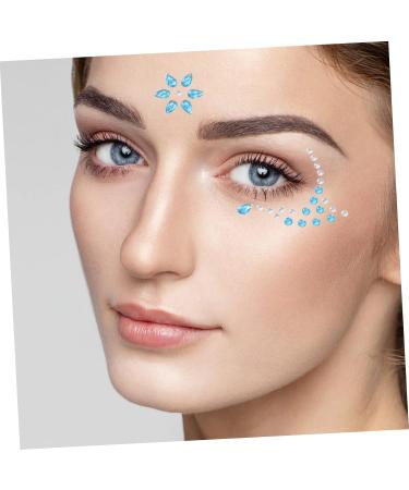 Didiseaon 8 Sheets Facial Rhinestone Stickers Nail Art Gems Eye Gems Stickers Face Jewelry Self Adhesive Rhinestone Stickers Halloween Face Crystals Rhinestone Face Stickers Rhinestones 9.5X7.5X1CM Assorted Color - Buy Online on GoSupps.com