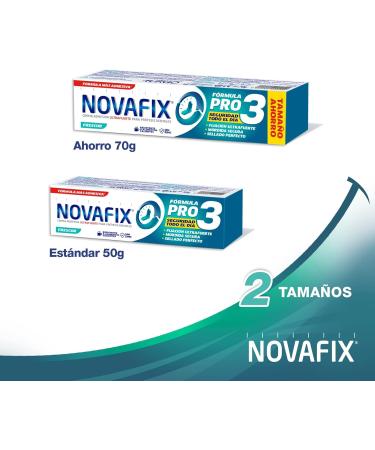 Urgo Novafix Pro3 Frescor Ultra strong adhesion adhesive cream dentures 50 g - Buy Online on GoSupps.com