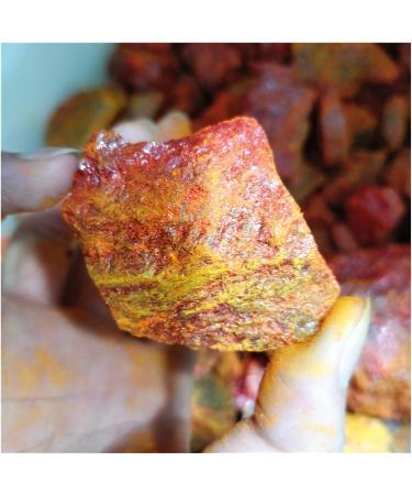 Real Natural Yellow Arsenic Raw Rough Minerals Stone Bulk Specimen Monocrystal Red Orpiment Geological (Size : 500g) - Buy Online on GoSupps.com