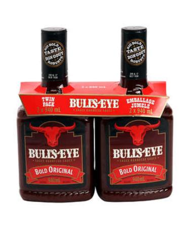 Kraft Heinz Food Bullseye BBQ Sauce 1.88 L Bottle 1463 g Pack of 2