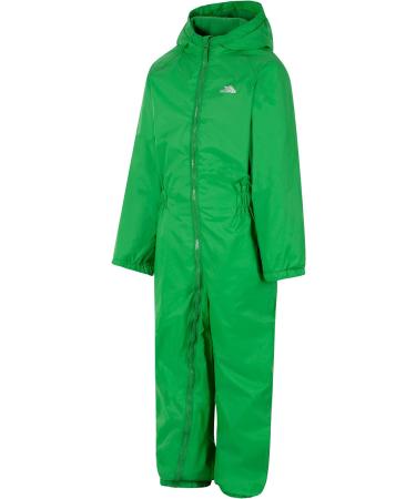 Trespass Kids' Waterproof Rain Suit 12-18 Months - Scallion Green | Outdoor Drip Drop Collection - Buy Online on GoSupps.com