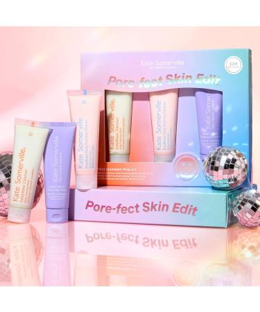 Kate Somerville Pore-fect Skin Edit Travel Kit : ExfoliKate EradiKate & Goat Milk Cleanser Holiday Gift Set - Buy Online on GoSupps.com
