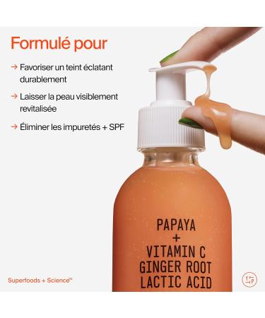 Youth To The People Superfruit Cleanser Nettoyant Visage Exfoliant Doux Riche en Papaye et Vitamine C Nettoyant Hydratant Apaisant clat D maquillant Doux pour la Barri re Cutan e 150 ml (Lot de 1) - Buy Online on GoSupps.com