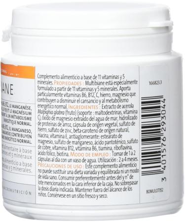  PILEJE Multibiane vitamins & minerals 120 capsules - Buy Online on GoSupps.com