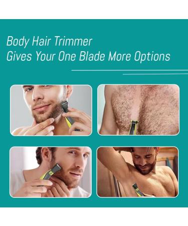 Precise Body Trimmer Replacement Head for Philips One Blade Attachment for One Blade QP2630 QP2520 QP2834 QP6531 QP6520 QP6510 to Trim Sideburns Beard Armpit Body Hair - Buy Online on GoSupps.com