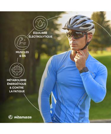 Comprim s d' lectrolytes 1.034 mg avec magn sium potassium calcium et sodium pour l' quilibre lectrolytique & la fonction musculaire 180 comprim s v g taliens complexe d' lectrolytes pour 6 mois lectrolytes - 180 Comprim s - Buy Online on GoSupps.com