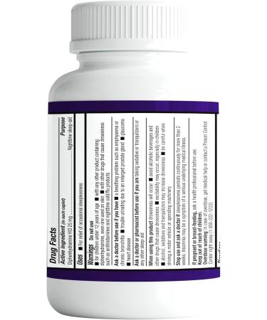 Safrel Nighttime Sleep Aid 25mg - Non Habit-Forming Diphenhydramine | 600 Count for Fast Sleep & Refreshing Mornings - Ideal for Men & Women - Buy Online on GoSupps.com