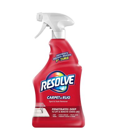 Resolve Carpet And Rug Cleaner Spray Spot & Stain Remover, 22 Ounce