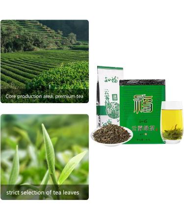 Green Tea From High Mountain Tea Garden Clear Tea Soup Strong and Persistent Tea Aroma Yunwu Green Tea for Home Hospitality Drinks or Gifts for Friends and Family - Buy Online on GoSupps.com