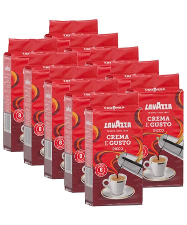 Lavazza Lavazza Crema e Gusto Ricco Caf Moulu 10x 250g