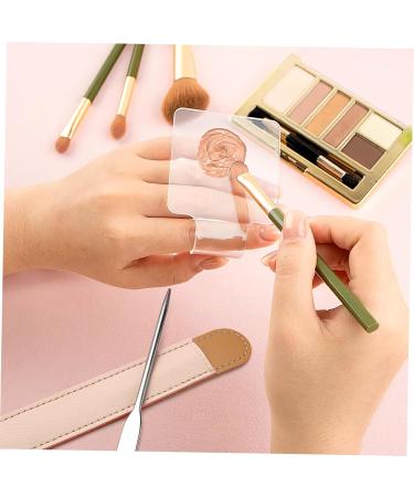 Palette de Maquillage Portable avec Spatule Inox et Plateau Transparent pour M lange de Fond de Teint pour D butants et Professionnels - Buy Online on GoSupps.com