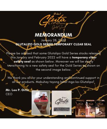 GlutaLipo 12 in 1 Red Iced Tea - 10 Sachets, Gold Series | 10 Count Pack - Buy Online on GoSupps.com