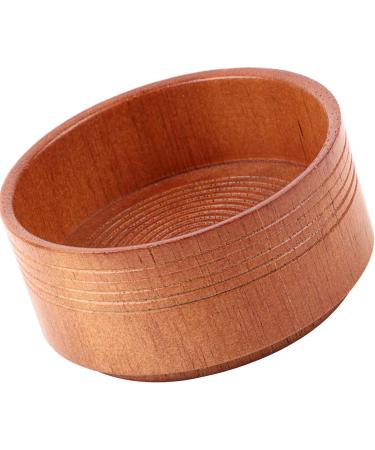 JTLB Wooden Shaving Soap Bowl - Premium Cup Tool for Razor & Cleansing Foam | Best for Men s Grooming - Buy Online on GoSupps.com