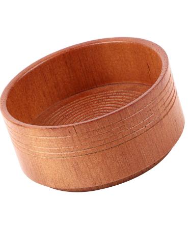 Premium Wood Shaving Soap Bowl & Ceramic Mug Set for Men - 8x8x4 Razor Cleaning Foam Cup - Buy Online on GoSupps.com