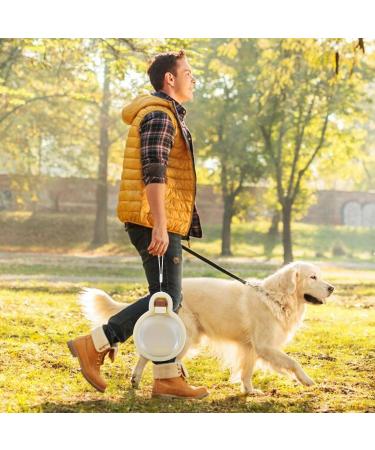 500ml Dog Drinking Bottle - Foldable Water Bottle for Pets | Portable Water Bowl on the Go - Buy Online on GoSupps.com