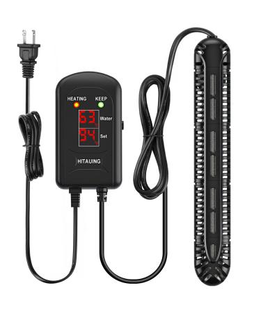 Hitauing aquarium heating 500W aquarium Heizstabr with LED digital display & 5 safety protection dipable aquarium heater with 2 suction cups and 8.2ft cable for 75-120 gallons fish pools.500 Watt aquarium Heater - Buy Online on GoSupps.com