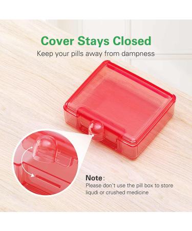 Barhon 30-Day Pill Organizer with 32 Compartments - Monthly Medicine Box for Vitamins and Supplements - Buy Online on GoSupps.com