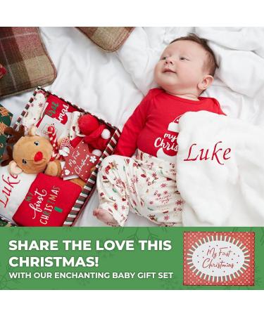 Personalized Unisex Baby Christmas Gifts | Baby's First Christmas & Shower Gifts | New Baby Hampers & Customized Presents - Buy Online on GoSupps.com