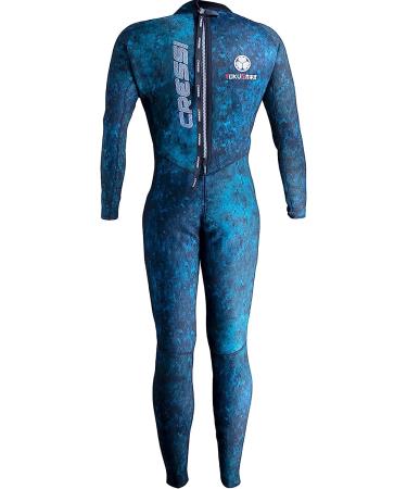 Cressi Tokugawa One-Piece Wetsuit - Medium | Spearfishing & Freediving Suit with Loading Chest Pad & Knee Protection - Buy Online on GoSupps.com