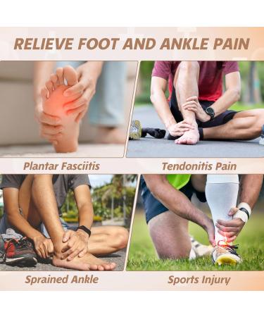 Shop Ankle Brace for Women & Men - Compression Sleeve & Open Toe Socks for Plantar Fasciitis Relief | Breathable Support for Swelling & Sprain - International Shipping Available - Buy Online on GoSupps.com