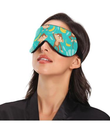 Haskirky Light Blocking Adjustable Eye Mask for Men and Women - Ideal for Travel, Yoga, Meditation, Office, and Deep Sleep - Buy Online on GoSupps.com