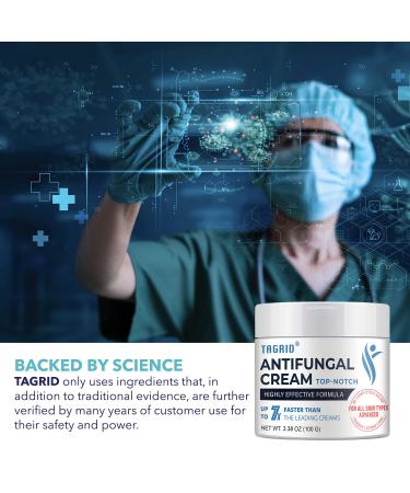 TAGRID Antifungal Cream - Relief for Ringworm Jock Itch Eczema & More | 3.4 oz Dark Blue - Shop Internationally - Buy Online on GoSupps.com