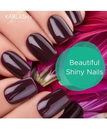 Karlash Professional 15ml No Wipe Gel Top Coat - Long Lasting Shine Finish - 2 Pack - Buy Online on GoSupps.com
