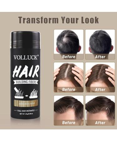 Fully Litter Hair Compression Long-Lasting Hair for Women & Men | Hair Loss Solutions (28g Medium Blonde) - Buy Online on GoSupps.com