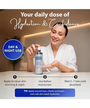 Dr. Denese SkinScience HydroShield Ultra Moisturizing Face Serum 4 oz Retinol & Ceramide Formula for Deep Moisture Smooth Radiant Skin Fine Line Care Dermatologist-Tested & Cruelty-Free 4 Fl Oz (Pack of 1) - Buy Online on GoSupps.com