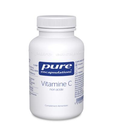Pure Encapsulations - Vitamine C 1000 - Ascorbate de Magn sium Ascorbate de Calcium & Ascorbate de Potassium - Aide au Fonctionnement Normal du Syst me Immunitaire - 90 G lules 90 unit (Lot de 1)