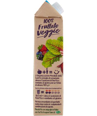 Valfrutta Veggie Smoothie Violet 1000 ml - Buy Online on GoSupps.com