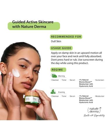 Moisturizer with Hyaluronic Acid | Instant Hydration | Reduce Dullness Fine Lines & Wrinkles | 50ml | International Shipping - Buy Online on GoSupps.com