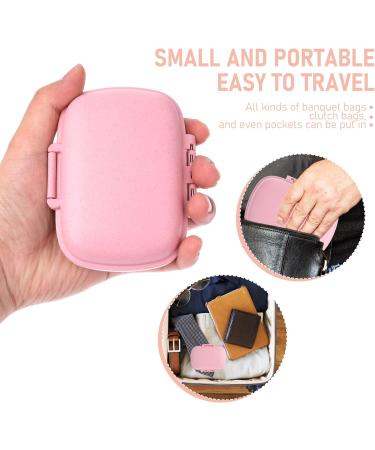 Buy Sibba 7-Day Pill Organizer - Travel Medication Case with 8 Grids (Pink) - Weekly Dose Holder for Easy Medication Storage - Buy Online on GoSupps.com