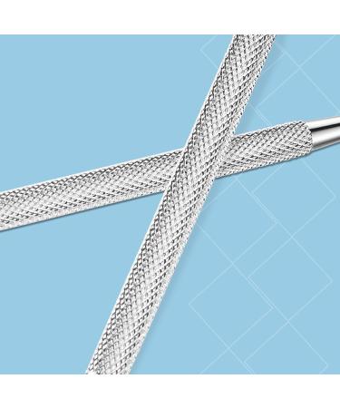 Premium Stainless Steel Cuticle Pusher & Nail Dotting Pen - Double Ended Manicure Tool for Perfect Nail Care - Buy Online on GoSupps.com