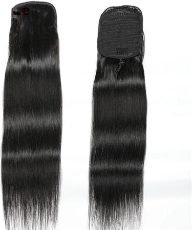 Hair Extensions Ponytail Silk Straight Ponytail Extension Remy Human Hair Clip In Drawstring Ponytail Extensions 8-26" Long Straight Human Hair Ponytail Hairpieces for Women Natural Synthetic Hairpi 18inches Natural Color - Buy Online on GoSupps.com