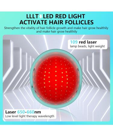 Ikeener Laser Hair Growth System - FDA Approved Hair Loss Treatment for Men & Women | Effective Hair Growth Products with Red Light Therapy - Buy Online on GoSupps.com