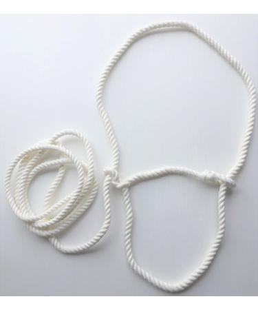 The Ragnar Collection Small White Rope Halter Sheep.Llama Section A/Shetland Calf Etc.