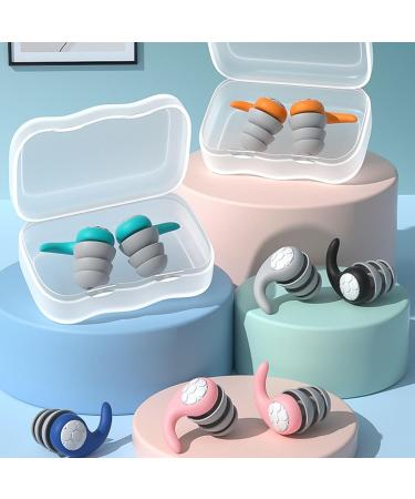 Buy Waterproof Swimmers Ear Plugs - Reusable Silicone Noise Cancelling Earplugs for Men & Women | Ideal for Surfing Snorkeling Showering & Bathing - Pink - Buy Online on GoSupps.com