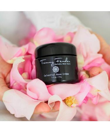 Natural Celestial Rose Creme | Clean Non-Toxic Plant-Based Skincare | 1.7 oz - Shop Internationally - Buy Online on GoSupps.com