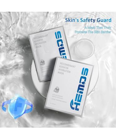 Biokeratin Deep-Layer Mask - Repair Damaged Skin & Promote Cell Growth | Collagen Face Mask for All Skin Types (5 Pcs - Buy Online on GoSupps.com