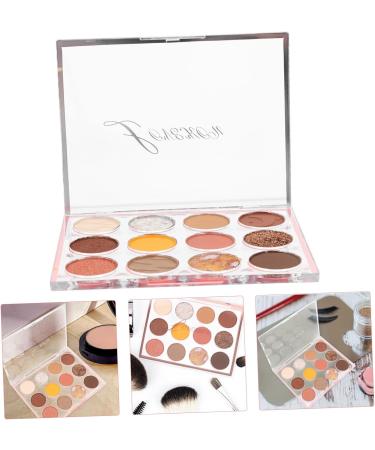 VINTORKY Eyeshadow Palette Eye Shadow Sparkle Shimmer Eyeshadow Glitter Flash Powder Organizer Student 1 count (Pack of 1) As Shown - Buy Online on GoSupps.com