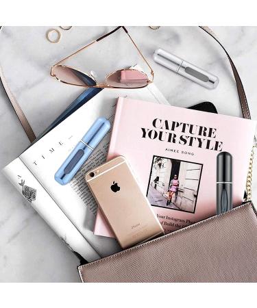 WAEKIYTL Mini Refillable Perfume Atomizer Bottle - 5ml Travel Size Spray Bottle (3pcs) - Buy Online on GoSupps.com