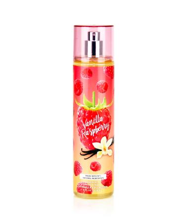 Body Mist for Women Long-Lasting Body Spray Refreshing Scented Perfume Fragrance 8 Fl Oz Vanilla Raspberry