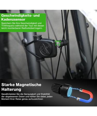 Best Wireless Bicycle Computer - 31 Functions IP65 Waterproof 3.0 Inch Speedometer & Mileage Meter for Kids - Buy Online on GoSupps.com