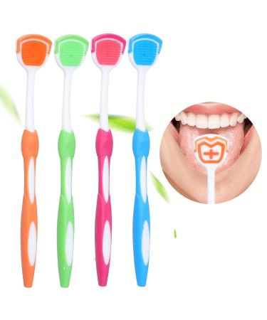 Travel-Friendly Plastic Tongue Scraper | Freshens Breath, Removes Bacteria | Tongue Cleaner & Cleaning Tool - Buy Online on GoSupps.com