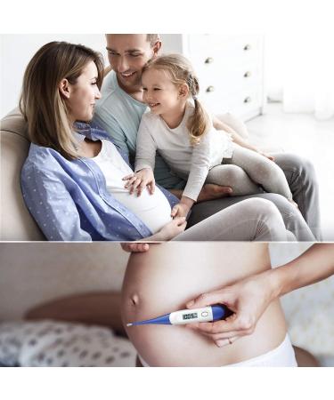 Digital Oral Thermometer for Adults - Fast Reading Fever Thermometer in Dark Blue - Buy Online on GoSupps.com